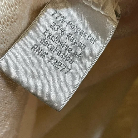 Disney Bambi Limited Edition LC Lauren Conrad Beige Thin Sweater Tunic Top Sz M - Picture 4 of 4